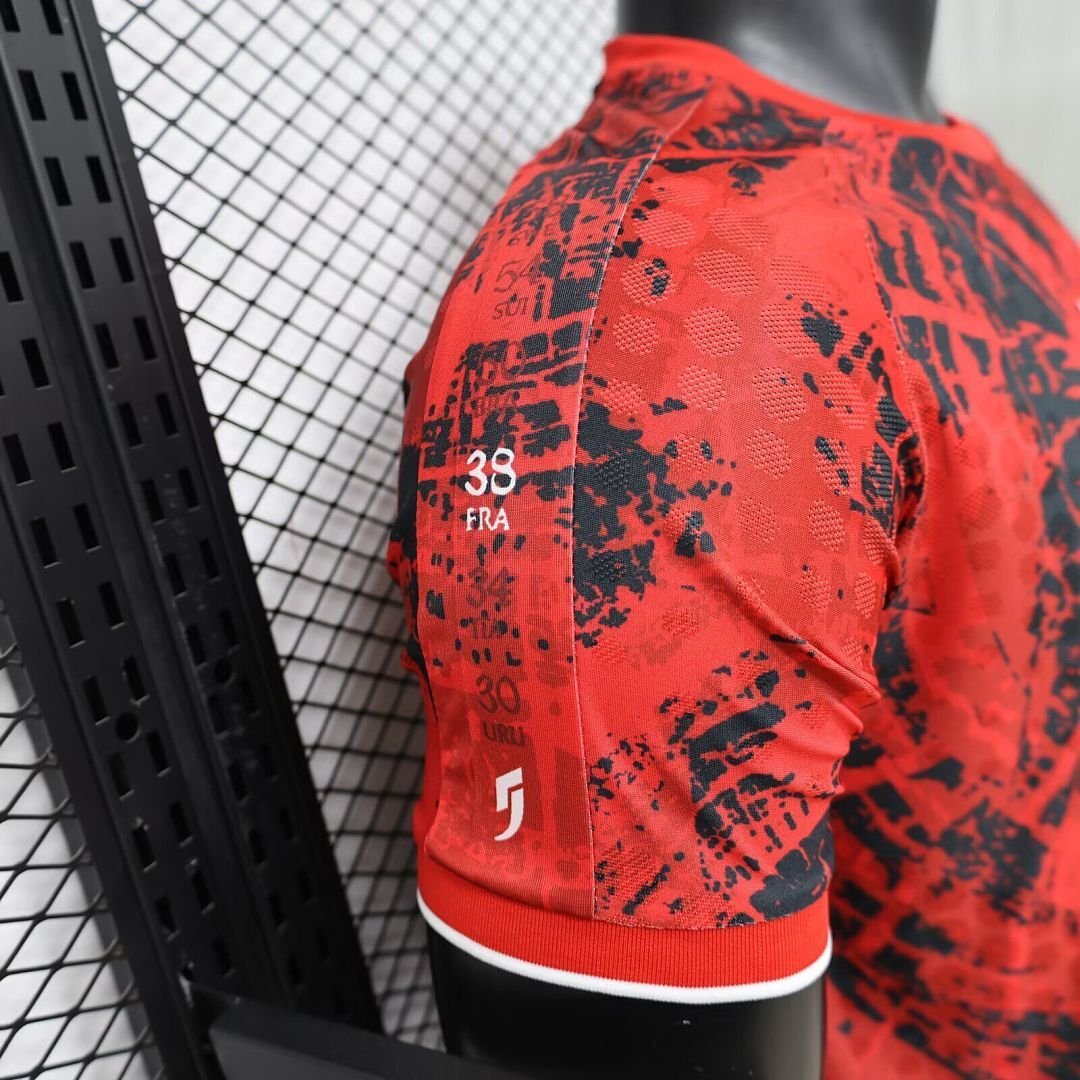 (26/27) Canada Player Red Black S-XXL 11