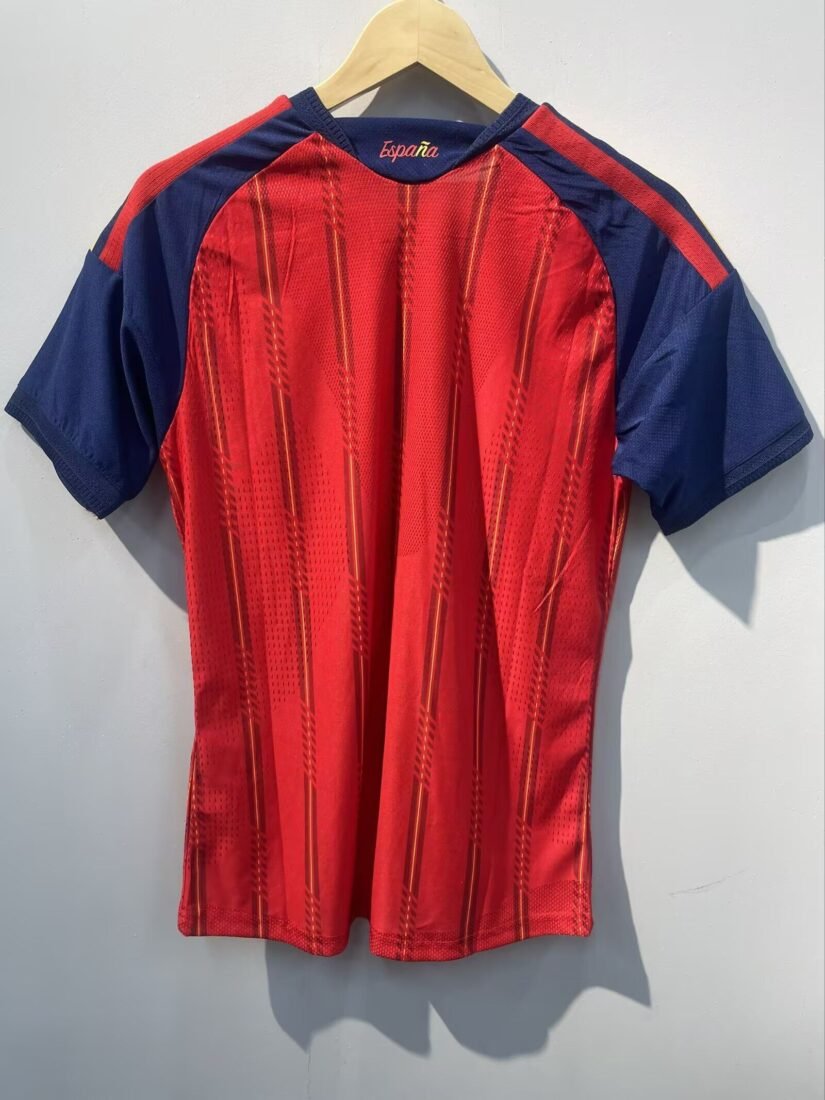 (26/27) Spain Baseball Jersey Jersey Calcio/ Jersey Football/ Fulbol T-Jersey 2