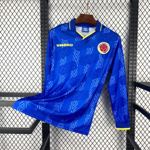 (1994) كلاسيكي Colombia الاحتياطي Long Sleeves قميص S-2XL