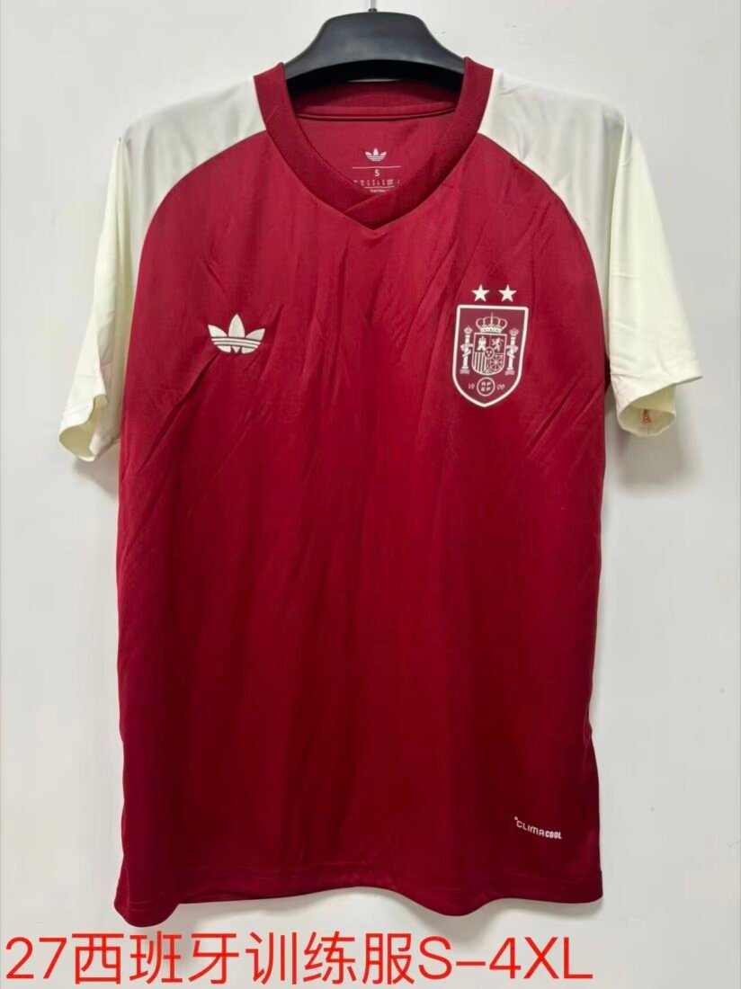 (26/27) Spanish Treino Camisa S-4XL 4