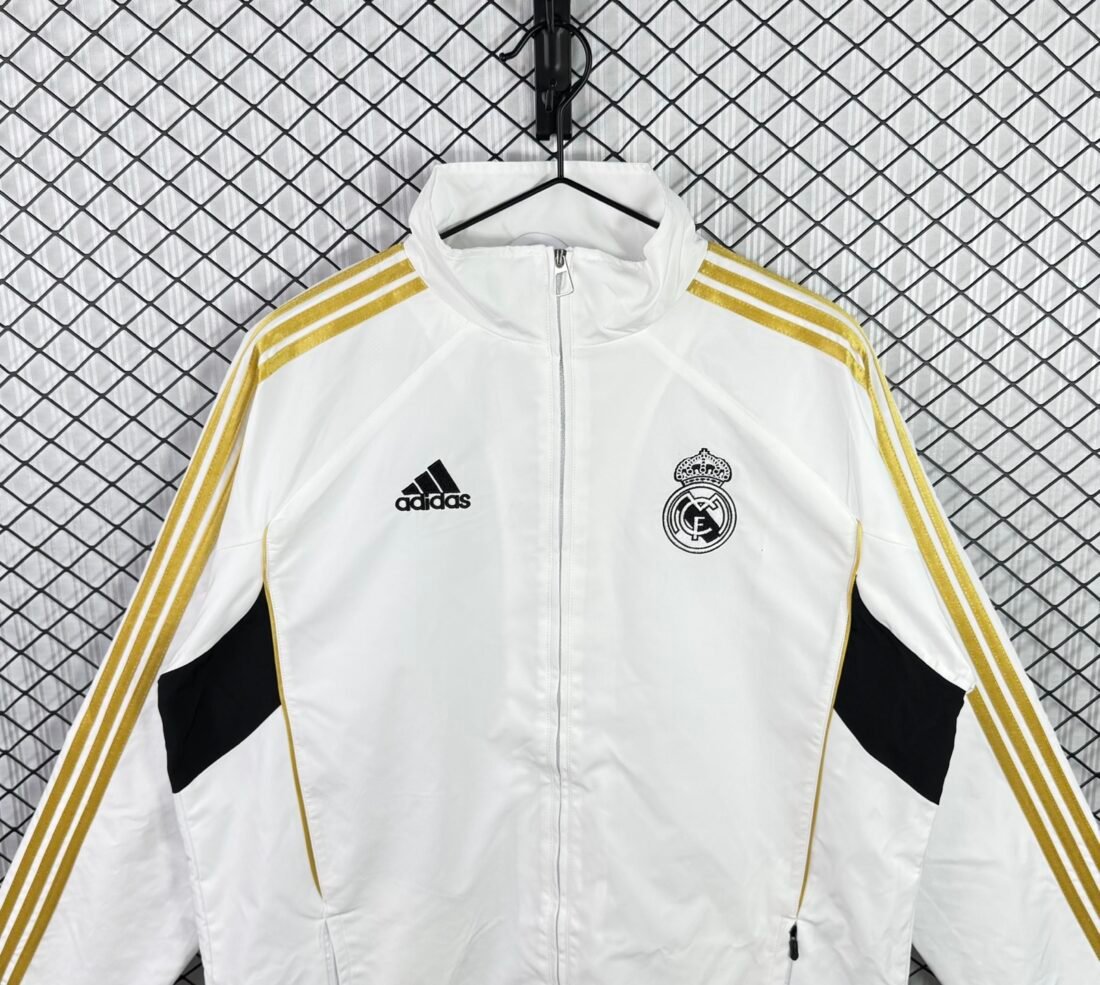 (11/12) Retro Real Madrid Trench Coat For The Season S-3XL 9