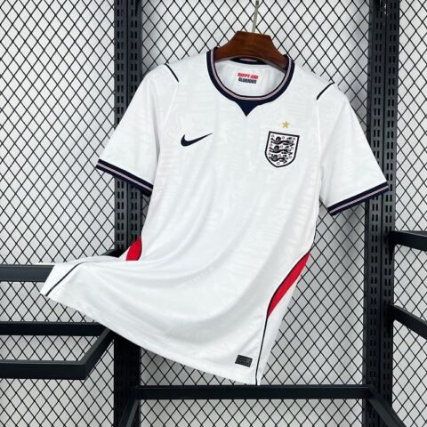(26/27) Mens England الأساسي قميص S-4XL