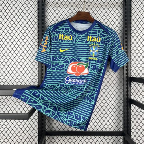(24/25) Brazil National Team Pre-Match قميص S-XXL