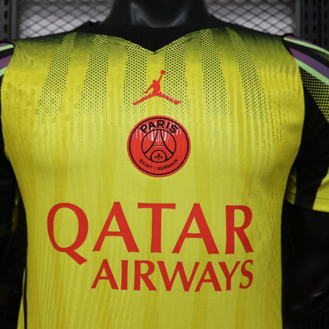 (26/27) PSG Yellow Player S-XXL 4