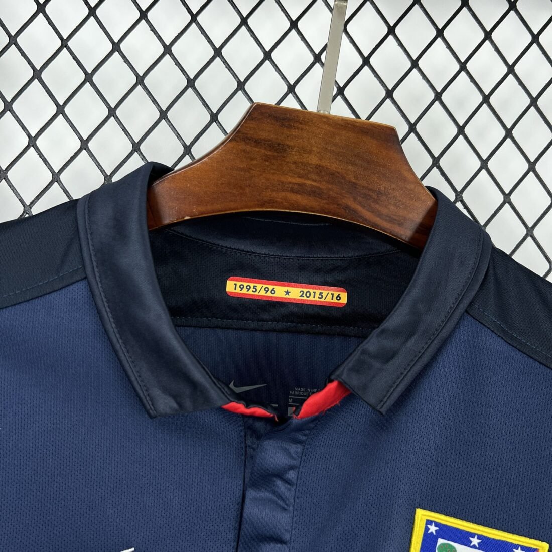(15/16) Retrô Atletico Madrid Visitante Camisa S-XXL 11