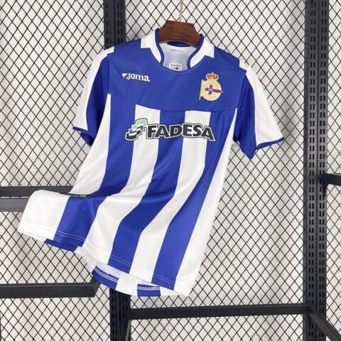 (03/04) Deportivo De La Coruna Home Retro Jersey S-2XL