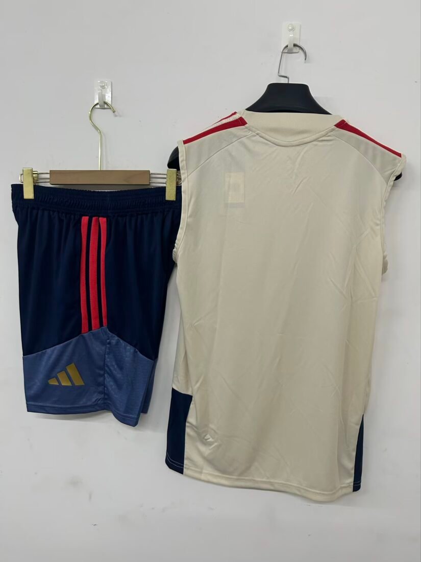 26-27 Bayern Apricot Colored Tank Top تدريب طقم S-3XL 2