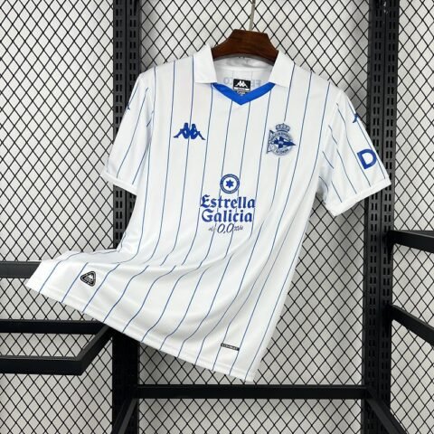 (25/26) Mens Deportivo La Coruna كلاسيكي قميص S-2XL
