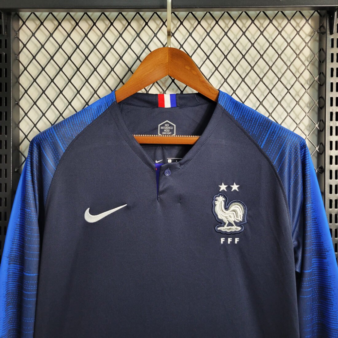 2018 France Casa Manica Lunga Retrò Version S-2XL 8