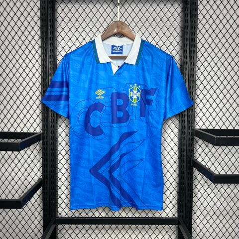 1991 Brazil Extérieur Maillot Rétro Version