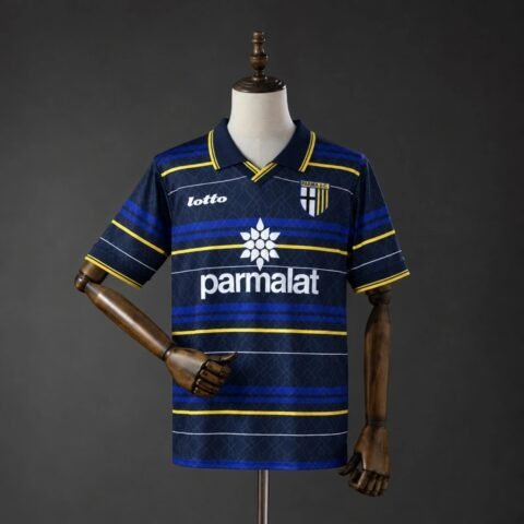 98/99 Parma Away Jersey Retro Version S-2XL