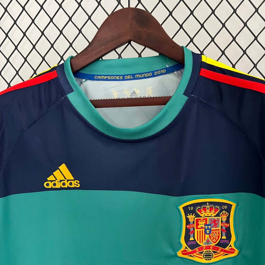 2010 Spain Gardien Rétro Version S-2XL 17