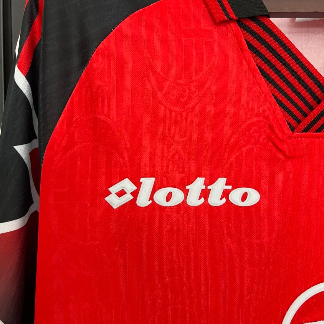 97/98 AC Milan Retro Version S-2XL 8
