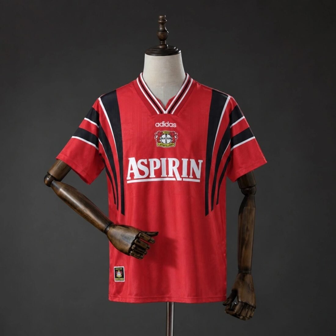 97/98 Leverkusen Home Jersey Retro Version S-2XL 1