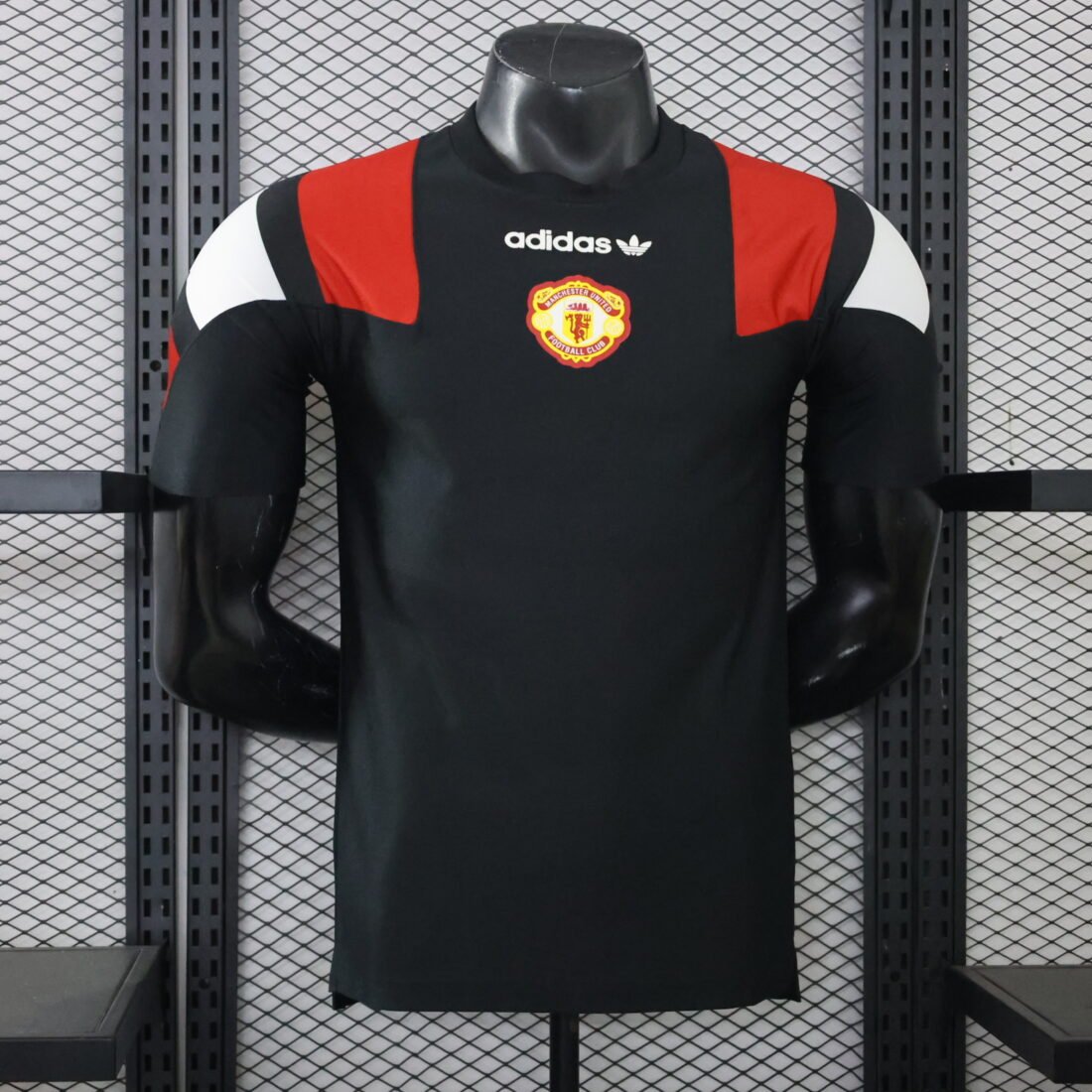 (26/27) Manchester United Casual Retro Black S-3XL álbum shop NO.123 Store 16