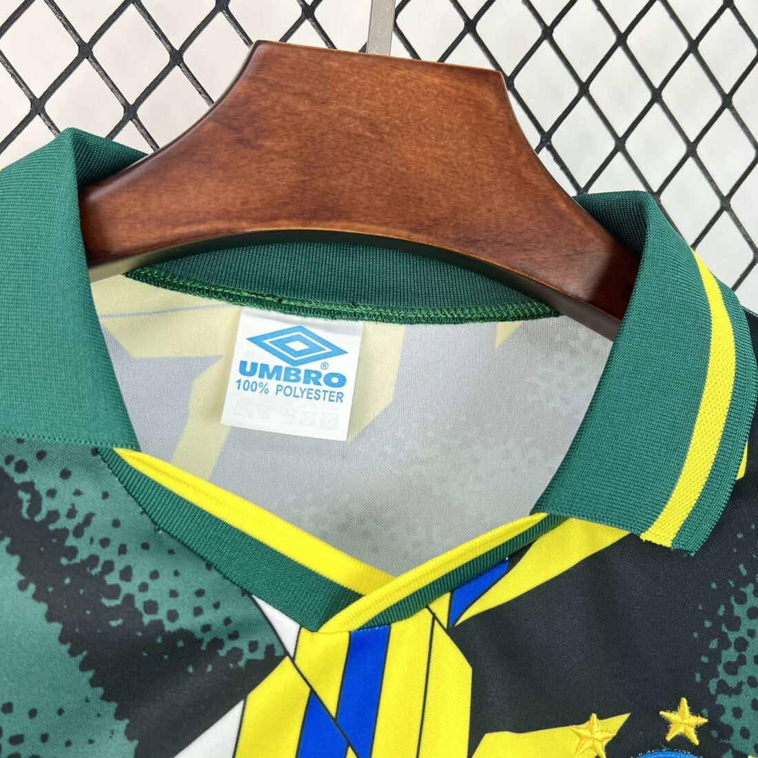 1994 Brazil Goalkeeper Jersey Long Sleeve Retro Version 8