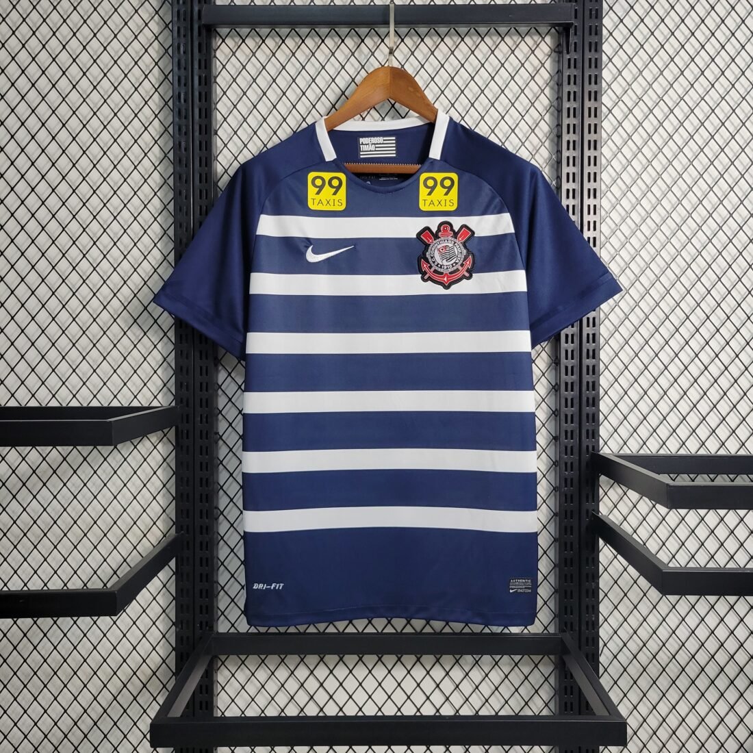 14/15 Corinthians Auswärts Retro Version S-2XL 12