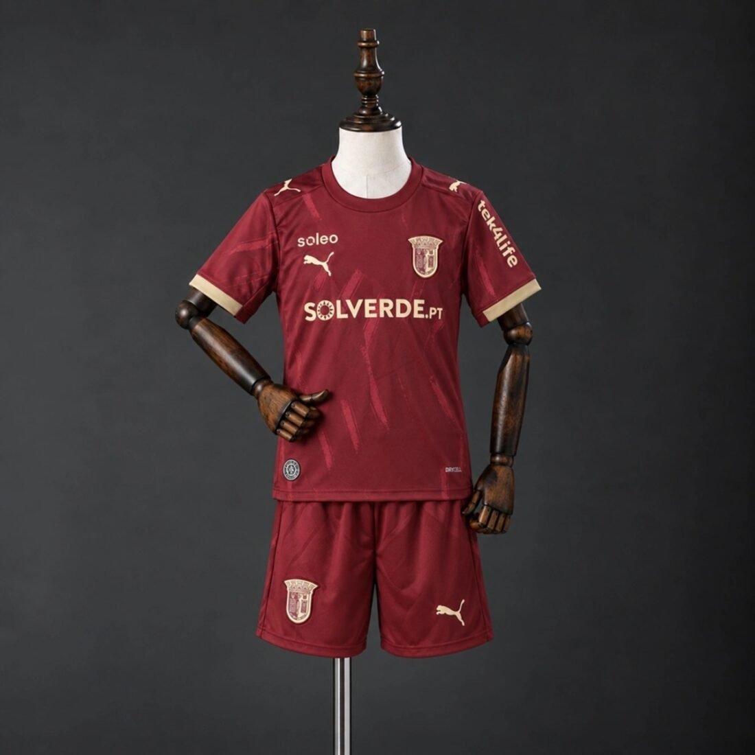 26/27 Braga Third Kit Kids 16-28 1