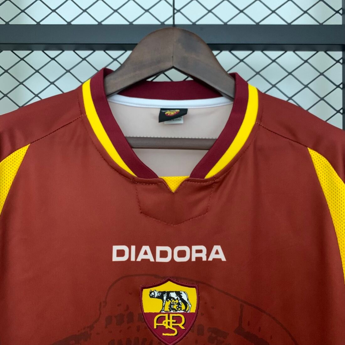 97/98 Roma Casa Retrô Version S-2XL 1