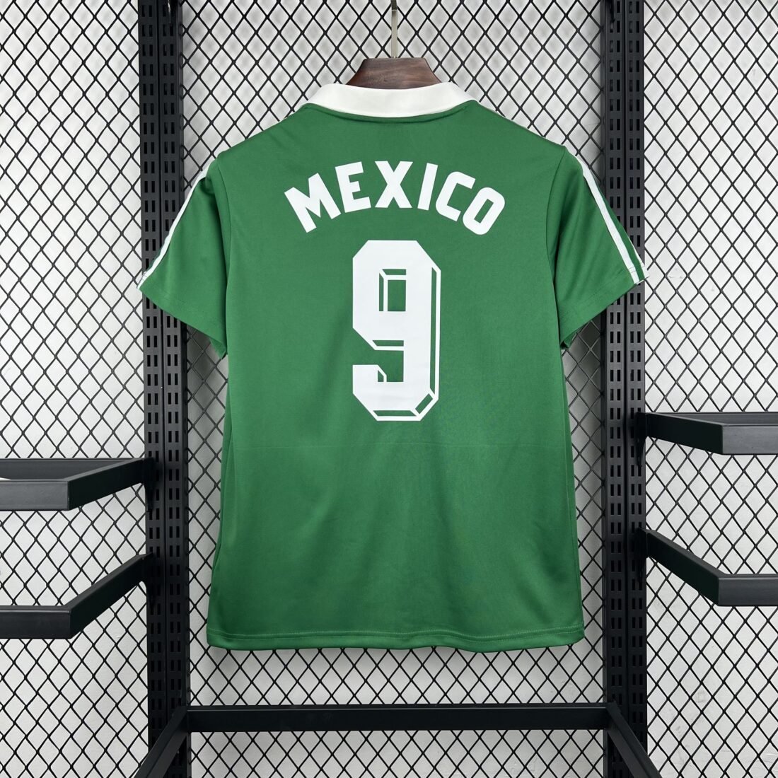 1986 Mexico Home Jersey Retro Version 8