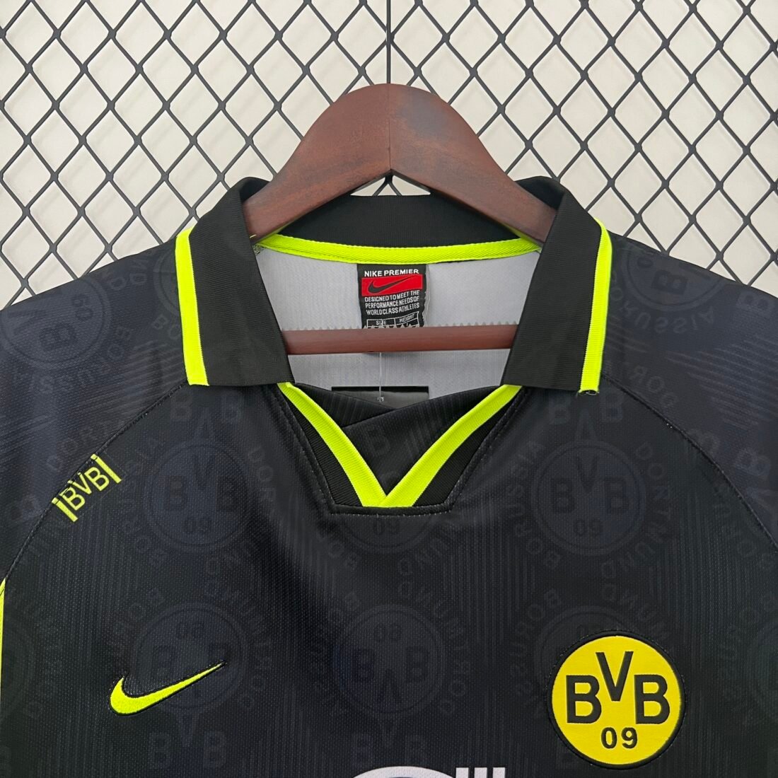 96/97 Dortmund Visitante Retro Version S-2XL 13