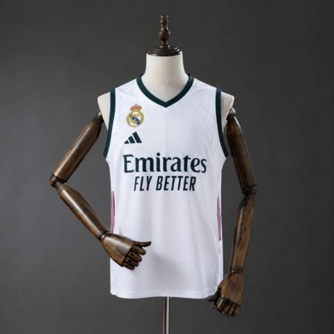 26/27 Real Madrid Home Basketball Jersey S-4XL | álbum | Kaite Sports