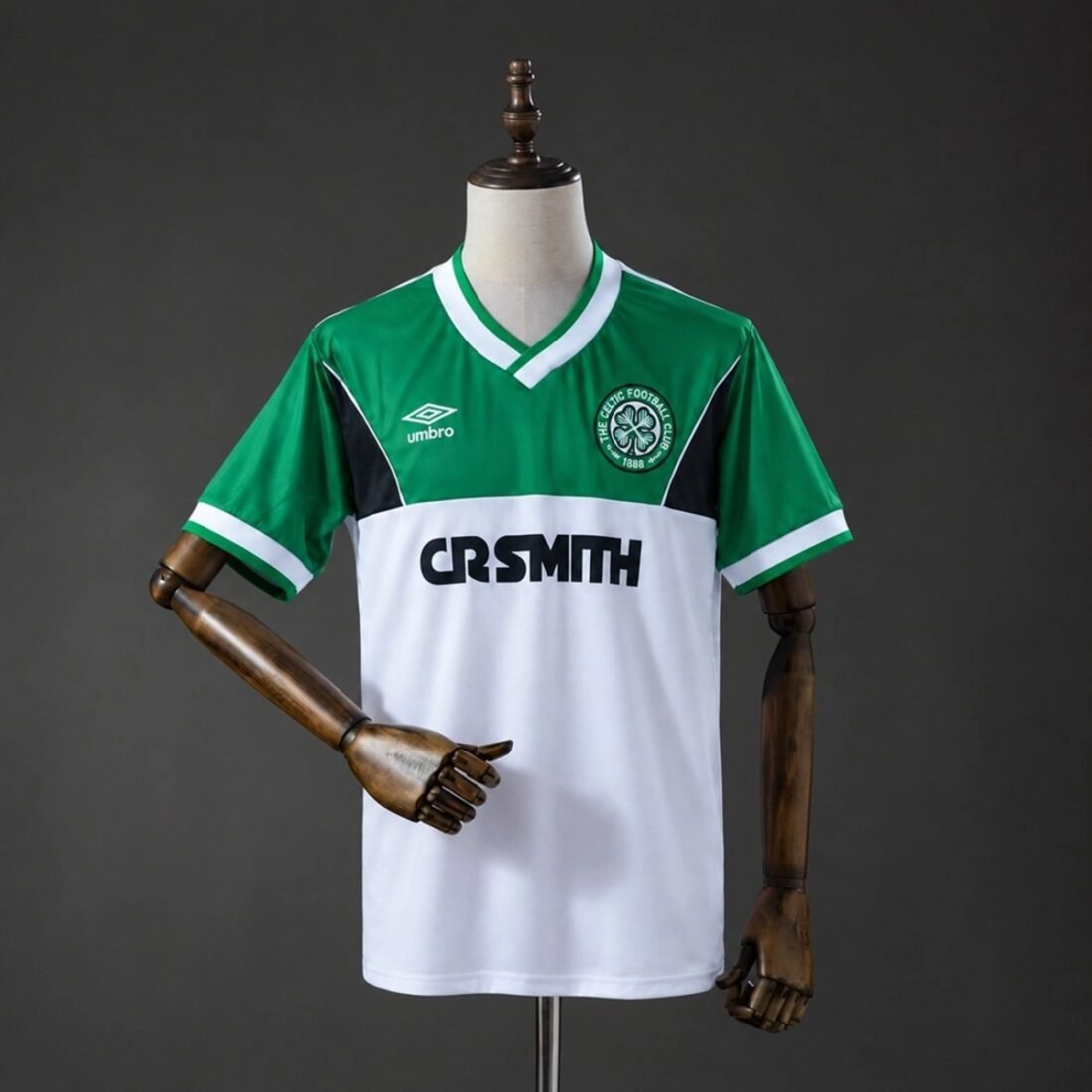 85/86 Celtic Away Jersey Retro Version S-2XL 1
