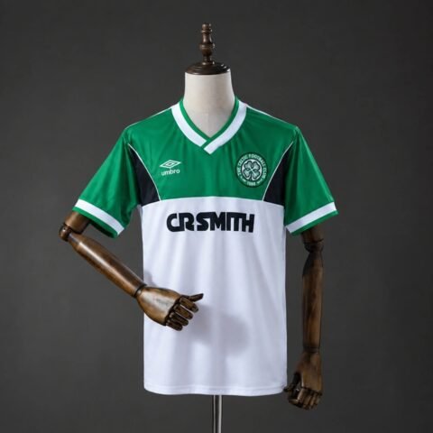 85/86 Celtic Away Jersey Retro Version S-2XL
