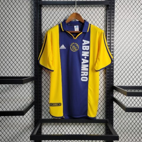 00/01 Ajax Visitante Retro Version S-2XL