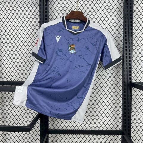 (25/26) Real Sociedad Away Jersey Retro Version