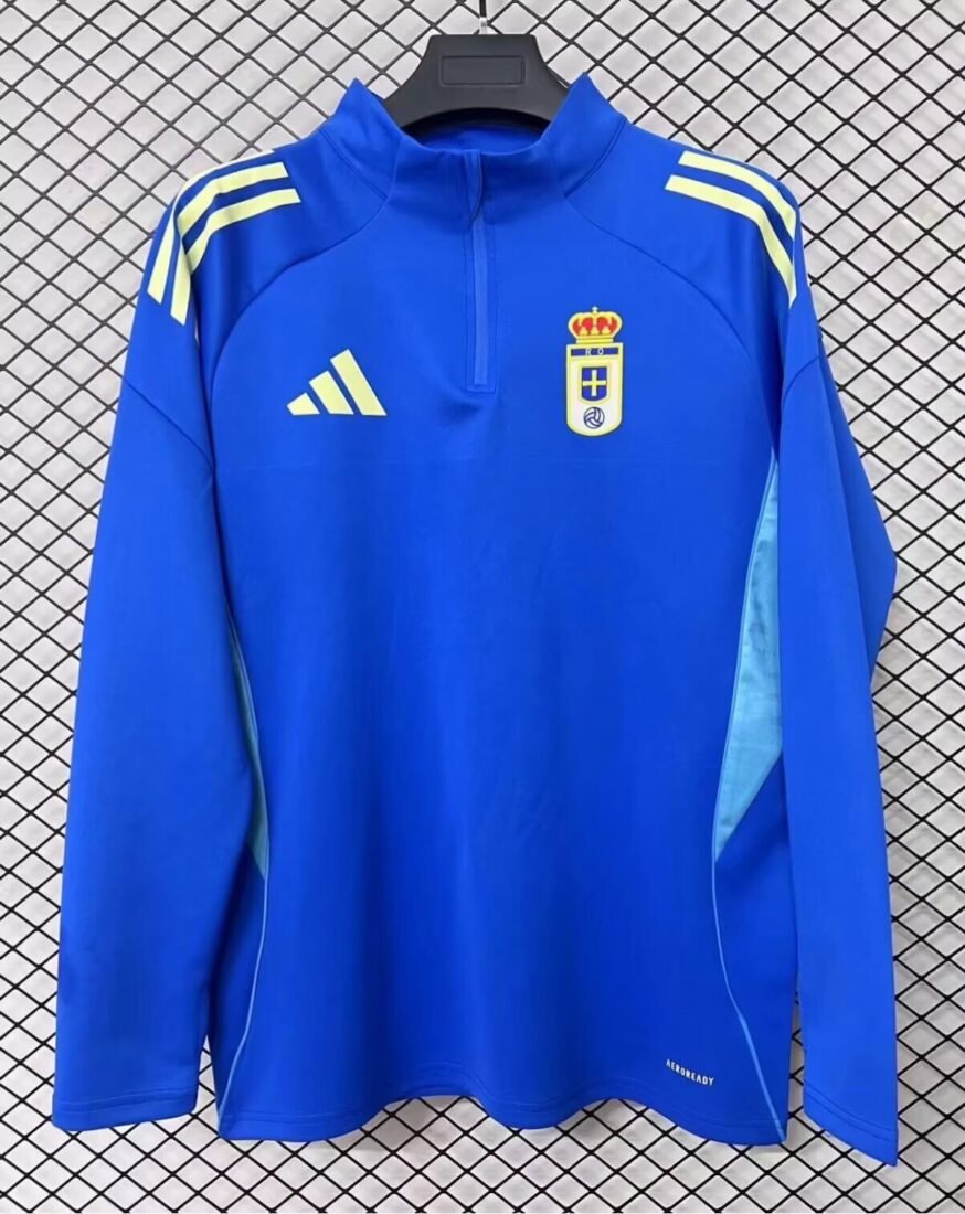 (25/26) Real Oviedo Sweater Tracksuit S-XXL Álbum 4
