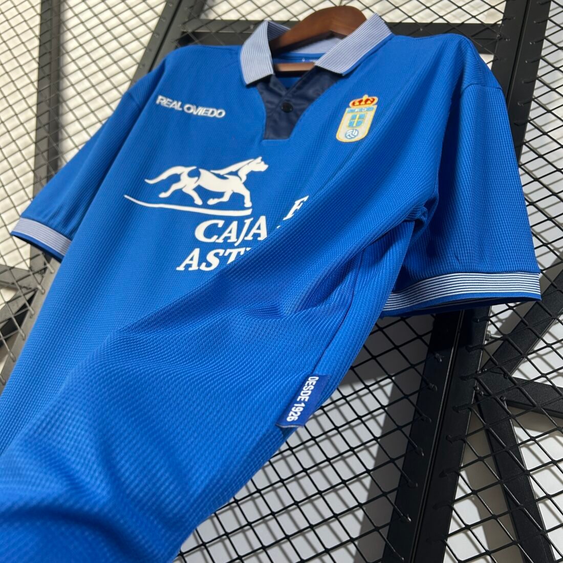 (96/97) Rétro Real Oviedo Domicile Álbum S-2XL 11