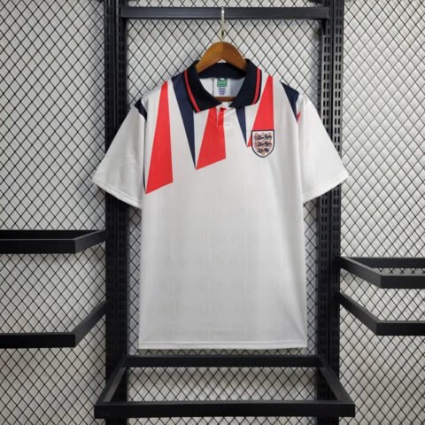 Rétro 1992 England Domicile S-XXL