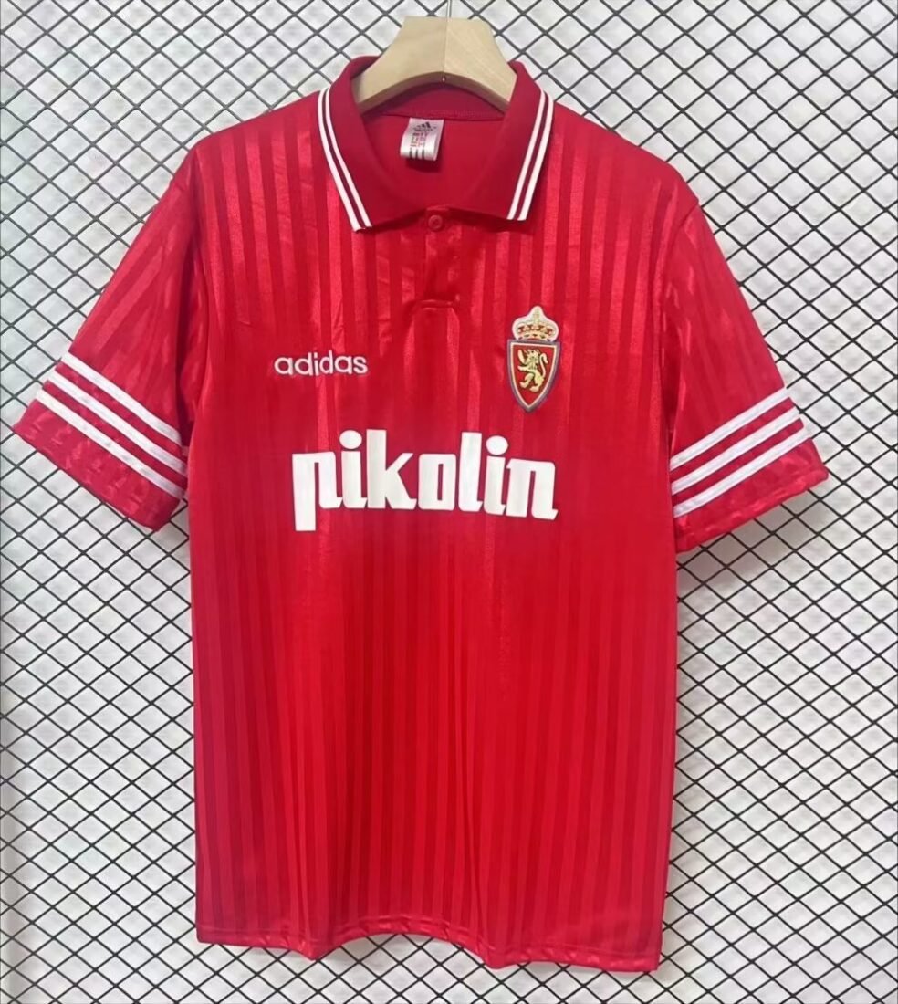 95/96 Real Zaragoza Auswärts Retro Version S-2XL 10