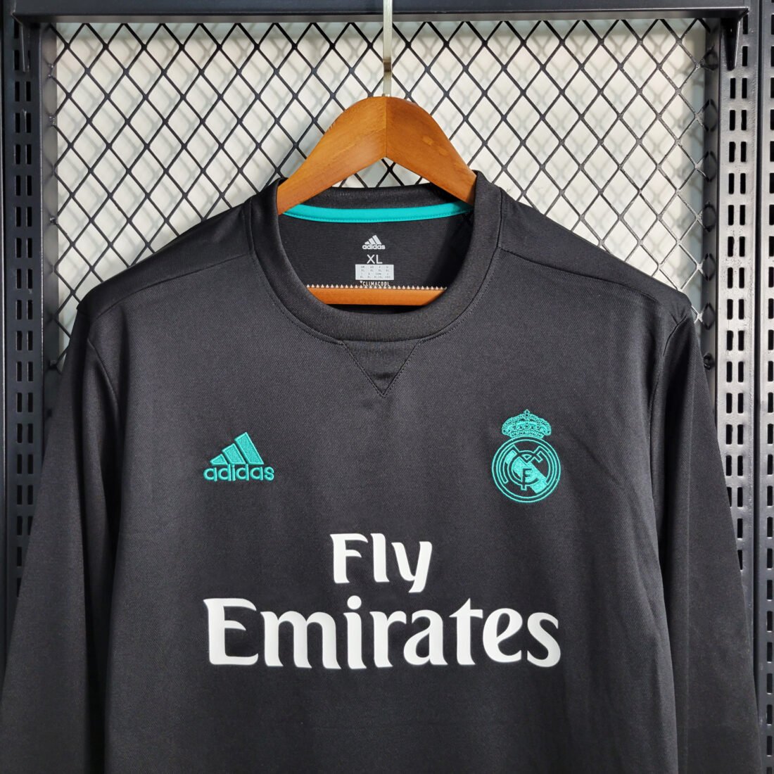17/18 Real Madrid Away Long Sleeve Retro Version S-2XL 15