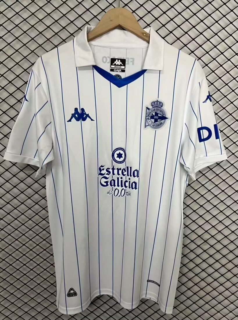 2026 La Coru ñ a Retro White S-4XL 8