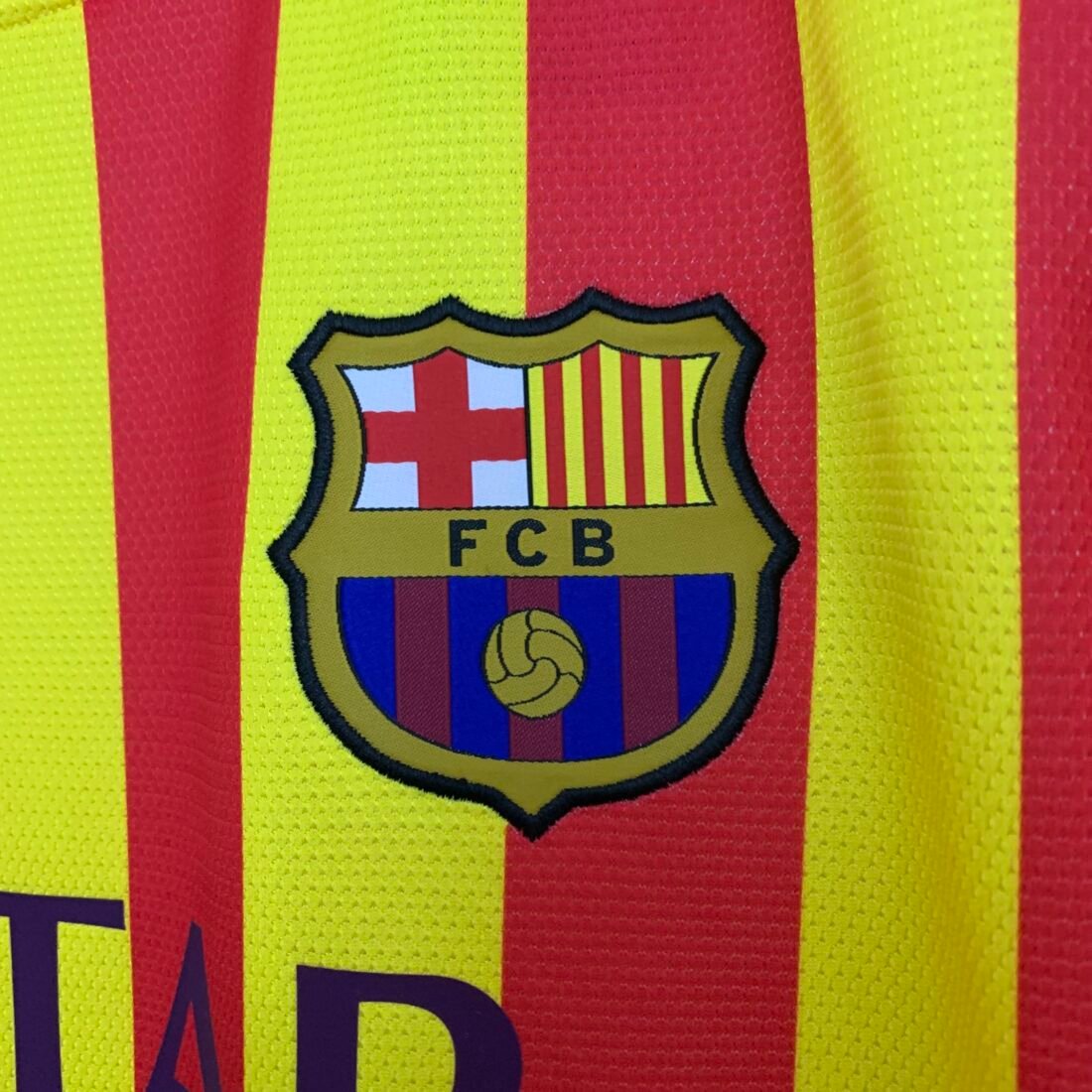 (13/14) Retro Barcelona Away Álbum S-2XL 6