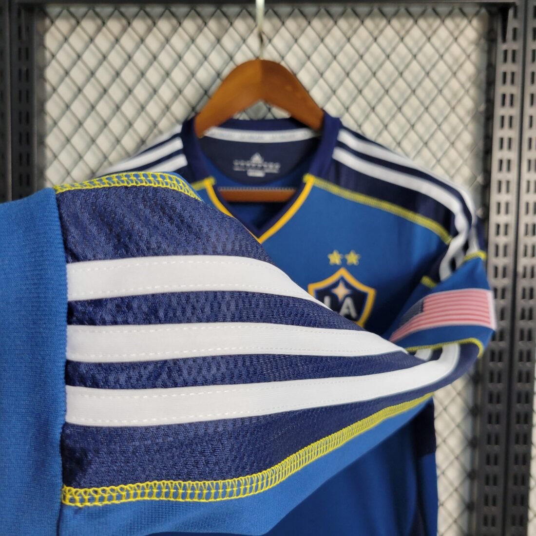 11/12 LA Galaxy Manches Longues Rétro Version S-2XL 9