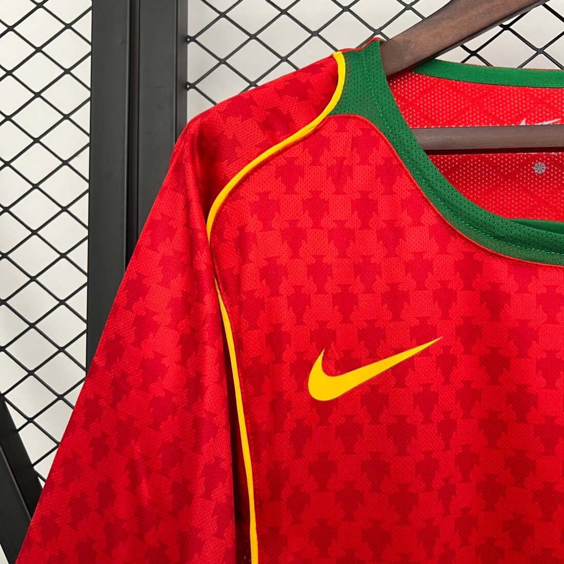 2004 Portugal Home Retro Version S-4XL 13
