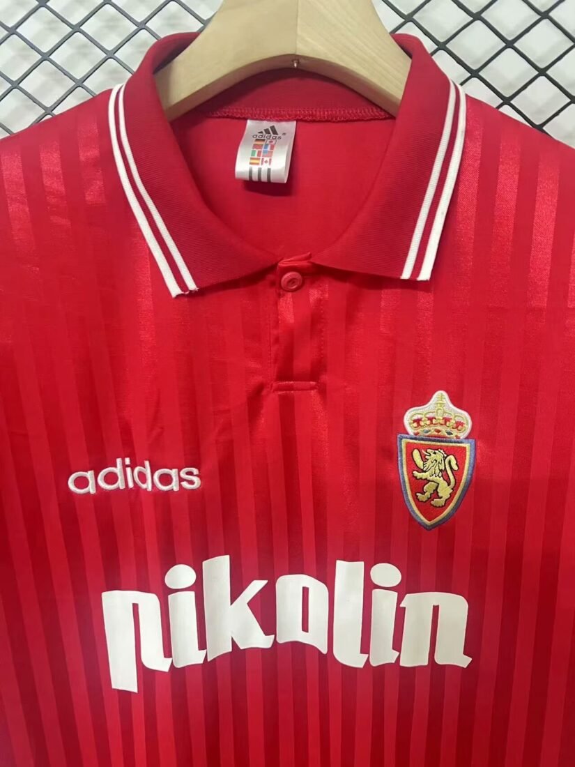 95/96 Real Zaragoza Auswärts Retro Version S-2XL 6
