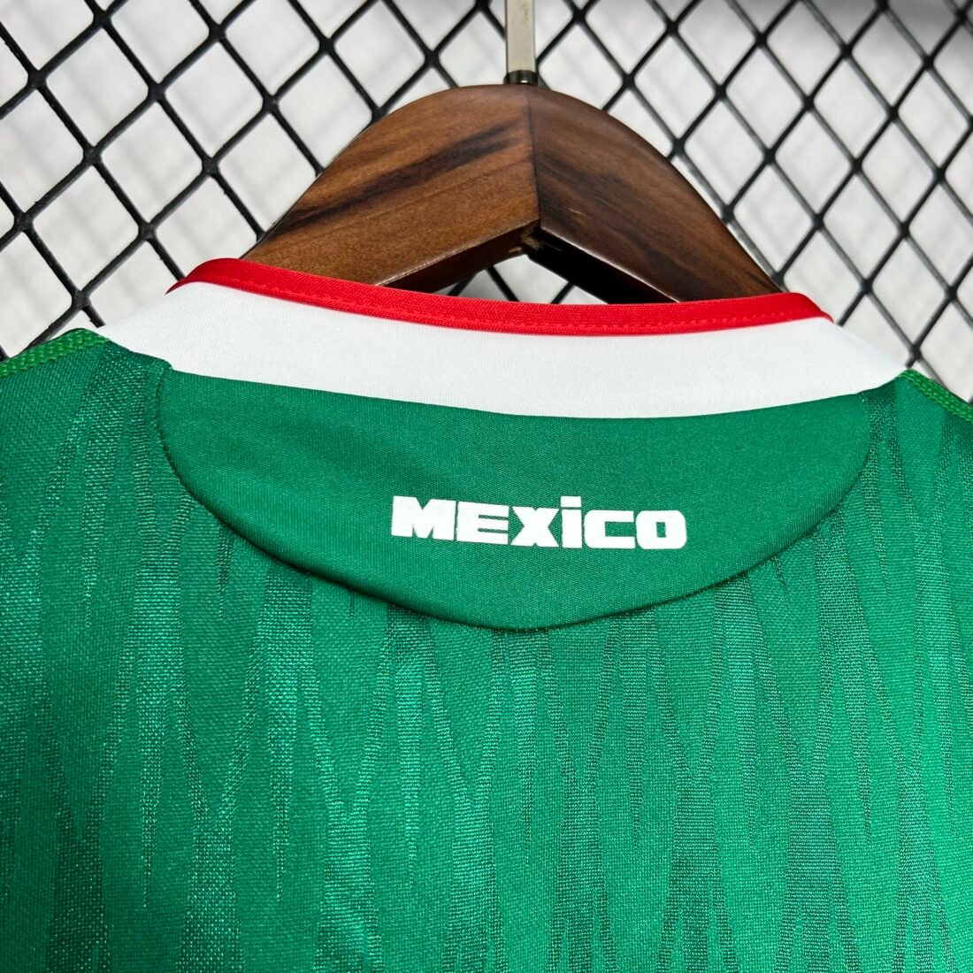 2010 Mexico Heim Trikot Retro Version 8