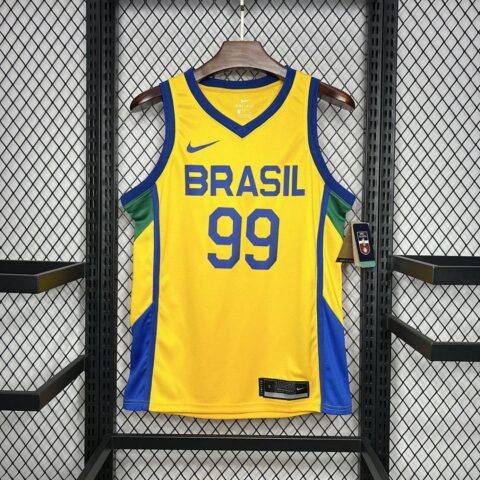 Brazil 2024/25 L. DIas#99 Heim Basketball Trikot