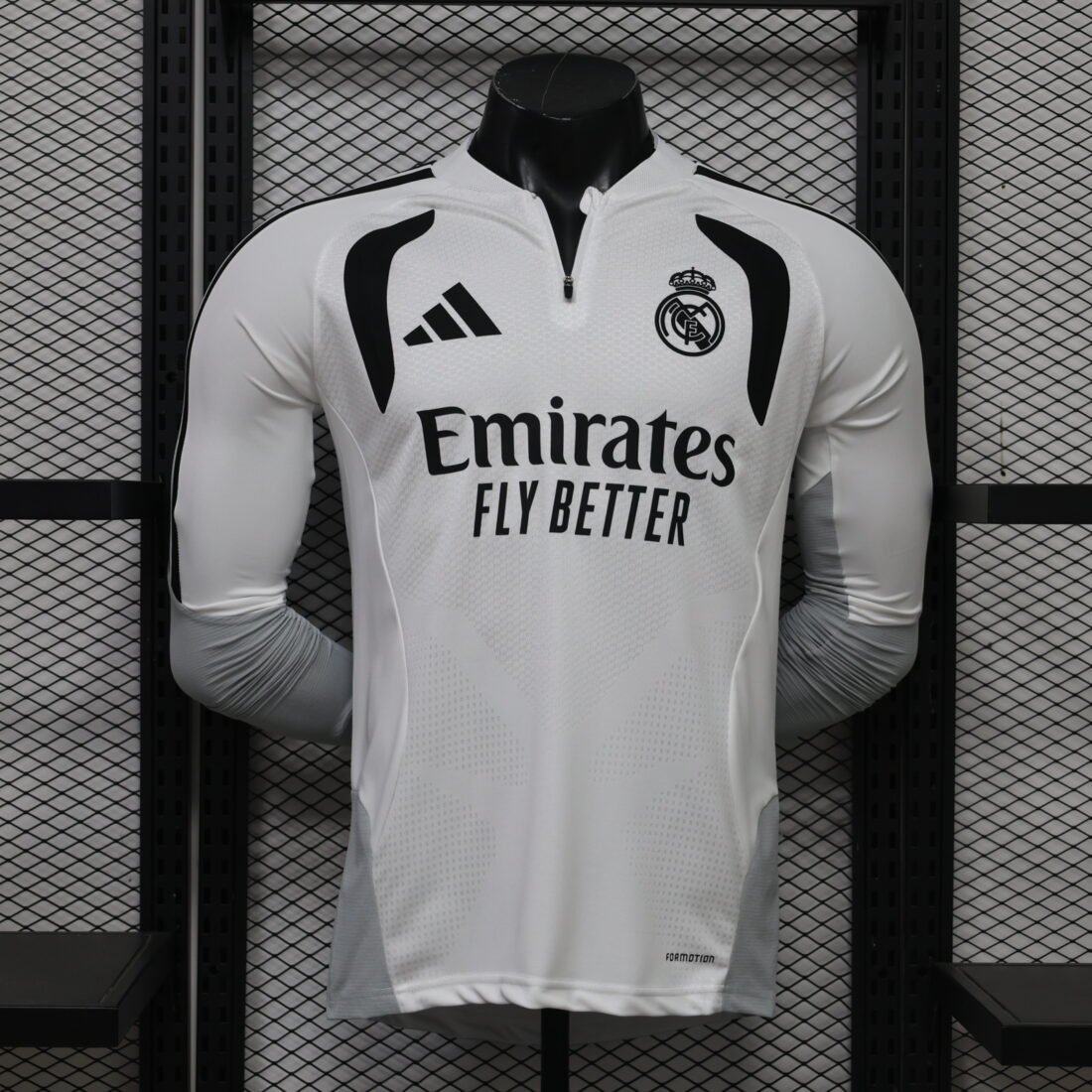 Real Madrid Training Kit Long Sleeve Player Version S-3XL 20