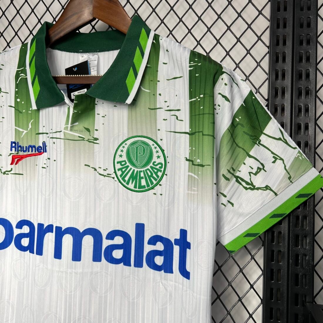 1996 Palmeiras Visitante Camisa Retrô Version 11