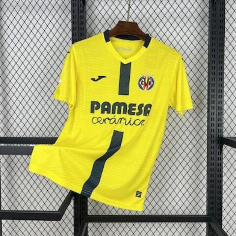 (25/26) Villarreal Home Jersey Fan Version
