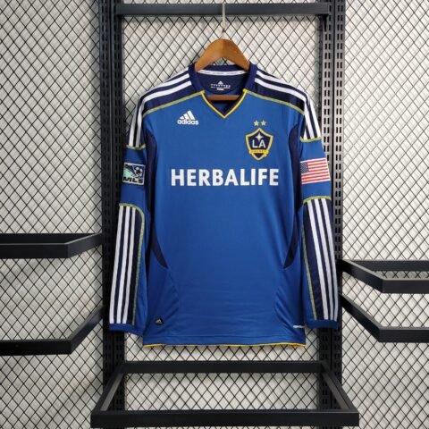 11/12 LA Galaxy Manches Longues Rétro Version S-2XL