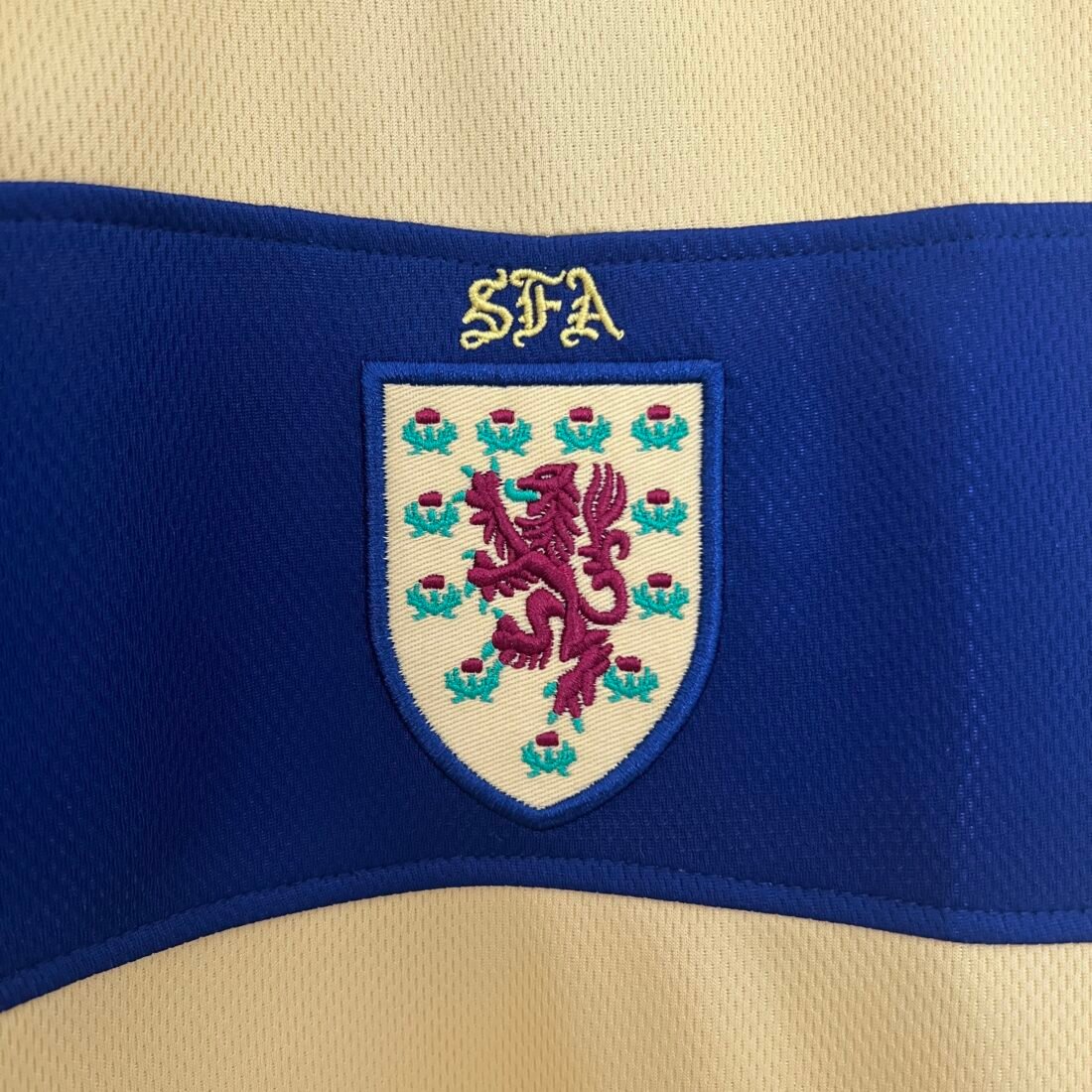 2002 Scotland Away Retro Version S-2XL 4