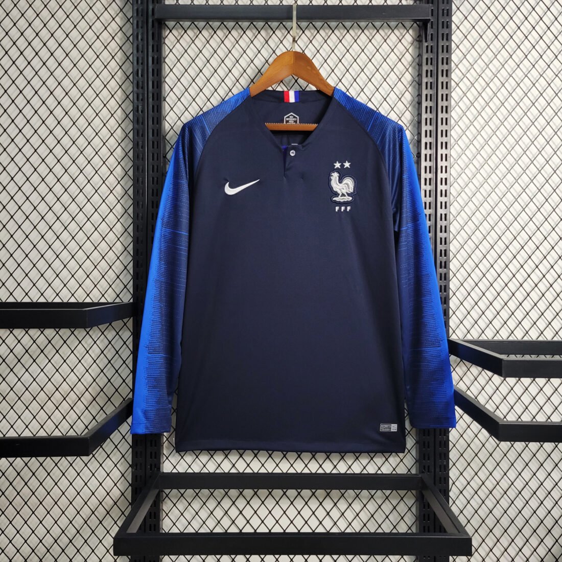 2018 France Casa Manica Lunga Retrò Version S-2XL 12