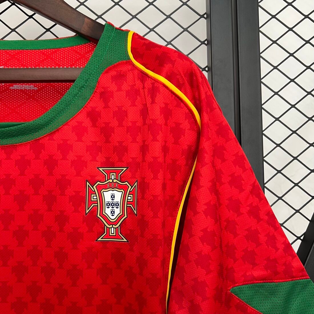 2004 Portugal Home Retro Version S-4XL 17