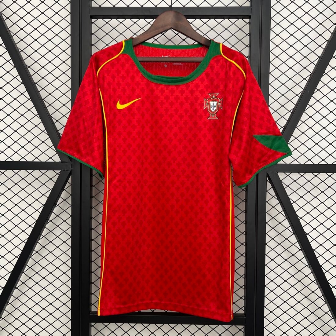 2004 Portugal Home Retro Version S-4XL 8